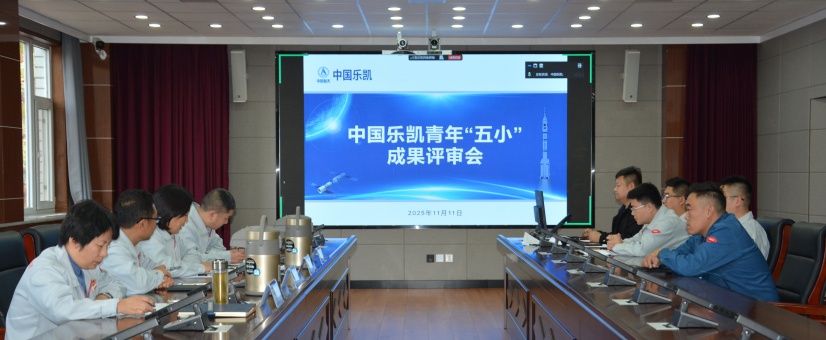 激揚(yáng)青春智造力！中國(guó)樂(lè)凱團(tuán)委召開(kāi)青年&ldquo;五小&rdquo;成果評(píng)審會(huì)